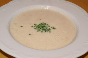 Knoblauchcremesuppe