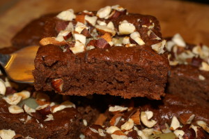 Lebkuchen-Brownies