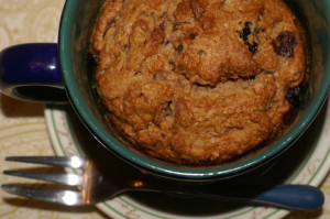 MUG Cake Cherry Blueberry