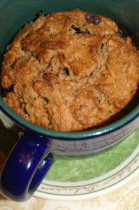 MUG Cake Cherry Blueberry