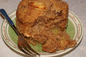 Mug Cake Apple Cinnamon