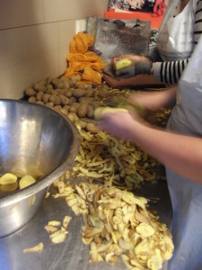 Kochen für die Gruft