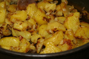 gebratene Kartoffeln