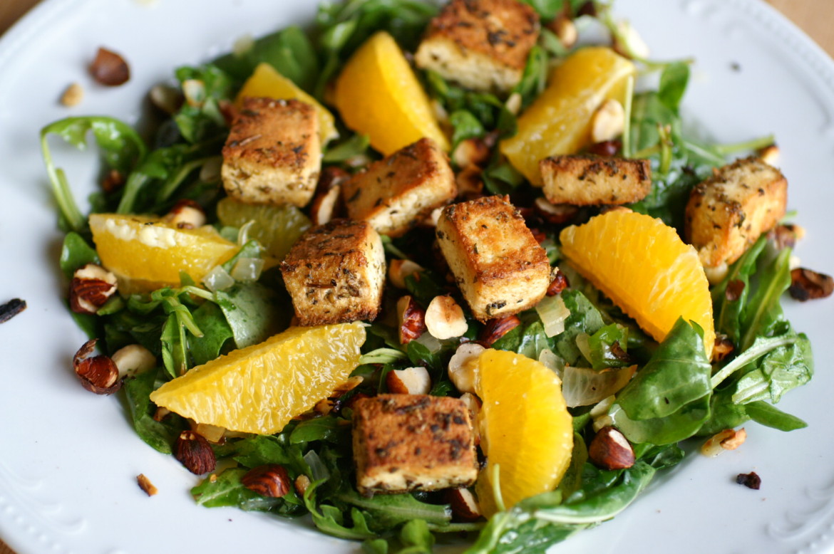 Ruccola-Salat mit Orangen - Ehrlich und Echt