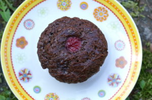 Schoko-Kirsch-Muffin