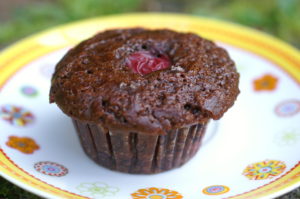 Schoko-Kirsch-Muffin