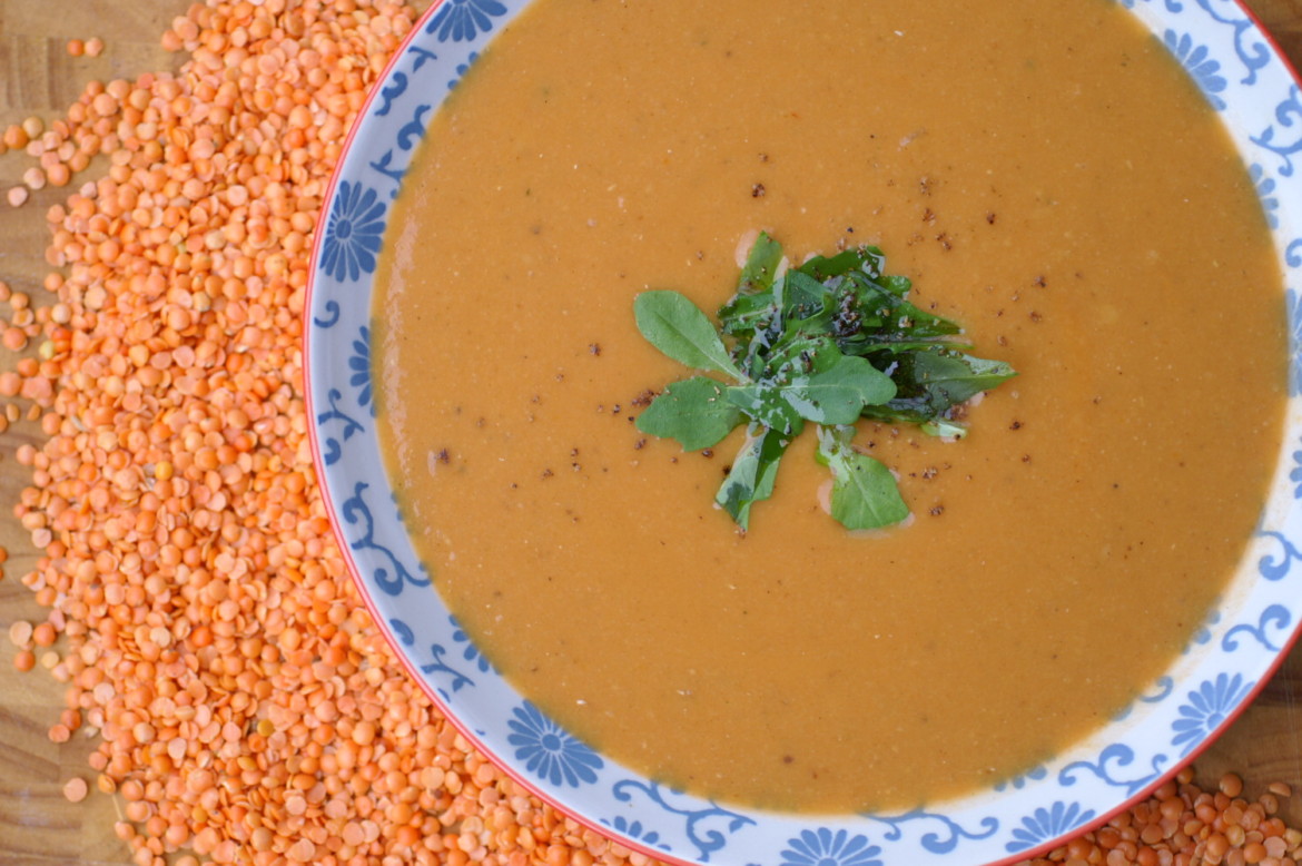 Rote Linsensuppe - Ehrlich und Echt Rote Linsensuppe - Ehrlich und Echt