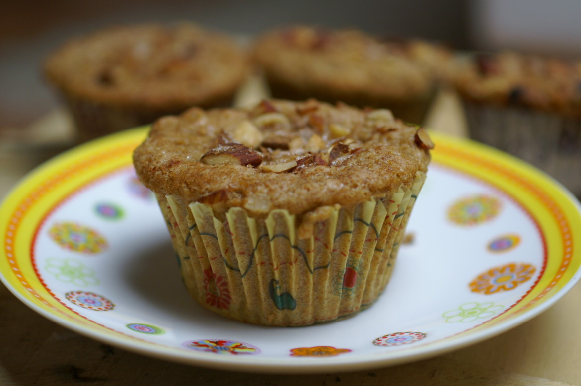 Apfel-Walnuss-Muffin - Ehrlich und Echt