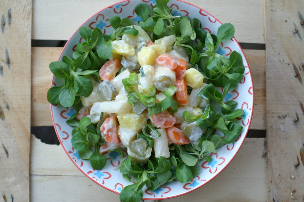 winterlicher Schwarzwurzelsalat - Ehrlich und Echt