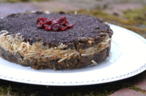 rohköstliche Mohntorte