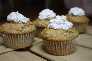 Haselnuss-Nougat-Muffin