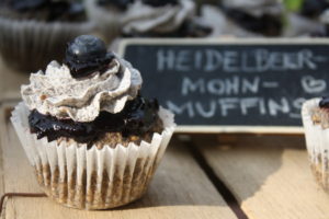 Heidelbeer-Mohn-Muffins