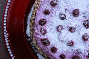 Jostabeeren-Rohkosttorte