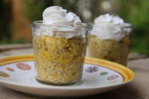 Mango-Chia-Dessert