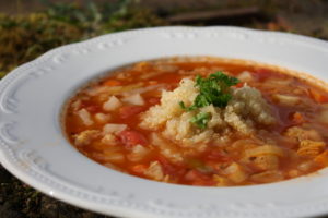 Minestrone mit Quinoa 