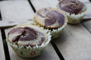 marmorierte Muffins
