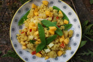 Quinoa-Salat mit Mango 