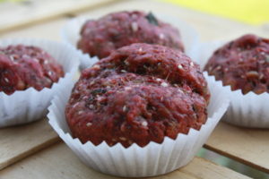 Rote-Rüben-Brotmuffins