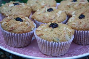 Cranberry-Mandel-Muffins