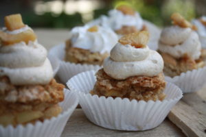 cremig-fruchtige Apfelhäppchen mit Zimt