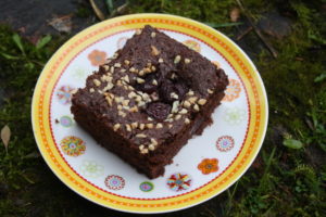 Kirsch-Schoko-Brownies