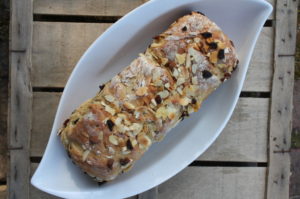 süßes Brot mit Cranberries