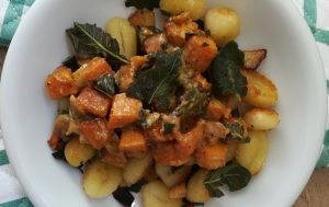 Gnocchi mit Salbei und Kürbis