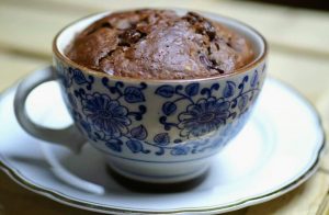 Mug Cake Cherry Chocolate