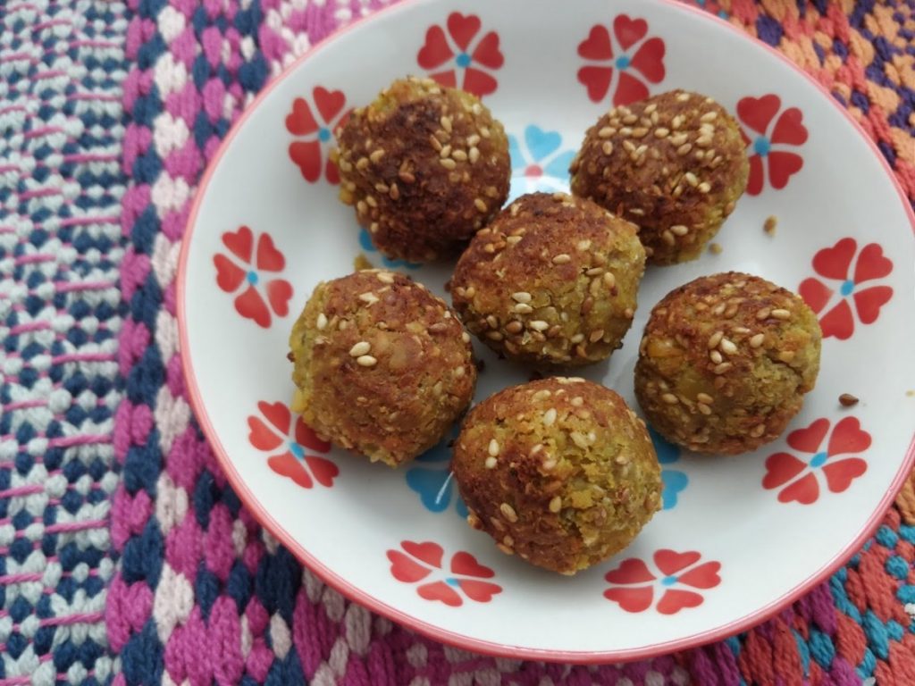 Falafel aus Kichererbsen