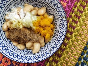 Falafel aus Bohnen - Zutaten