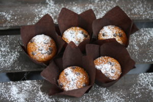 fluffige Kürbis-Muffins mit Orangenlikör