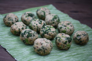 Spinatknödel 