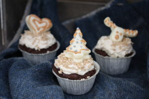 Weihnachtliche Cup Cakes 