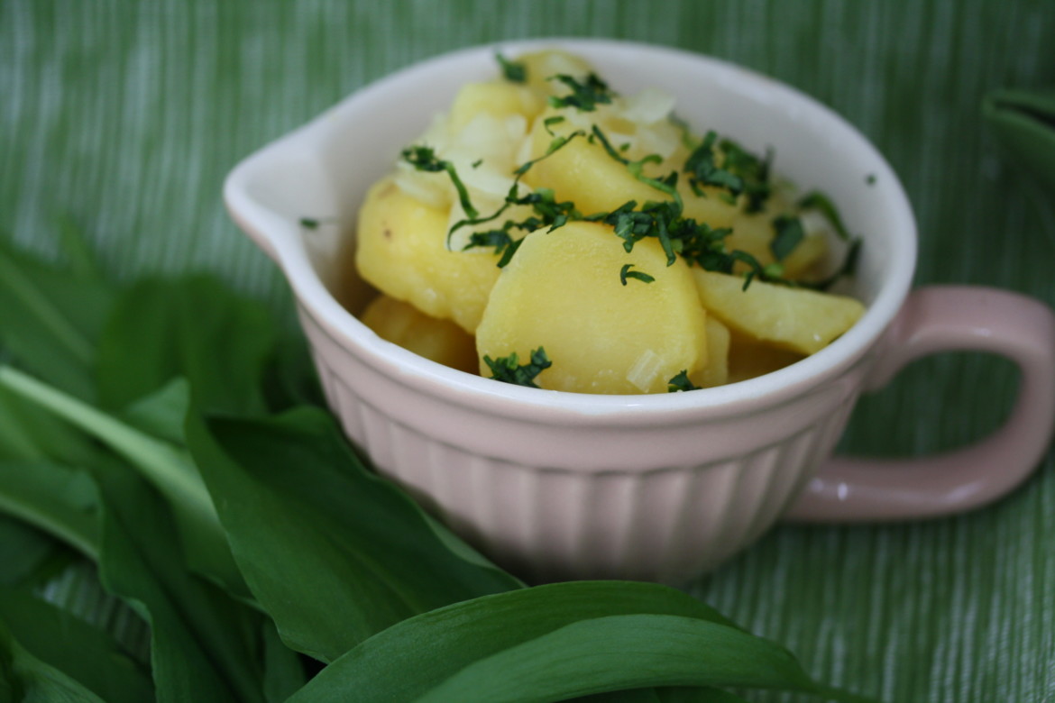Kartoffelsalat mit Bärlauch