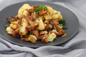 Kartoffelpfanne mit Schwammerl