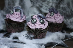 Lila Halloweenmuffins