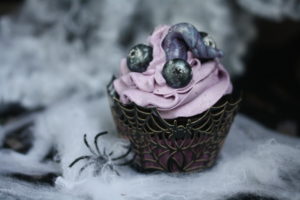 Lila Halloweenmuffins