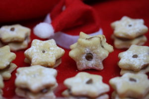 Linzer Sternchen mit Nougatfülle